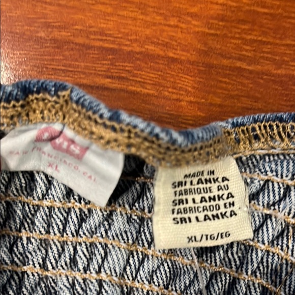 Levi's Blue Denim Halter Tank Top - Picture 5 of 9